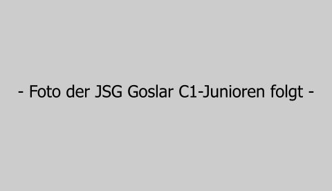 - Foto der JSG Goslar C1-Junioren folgt -